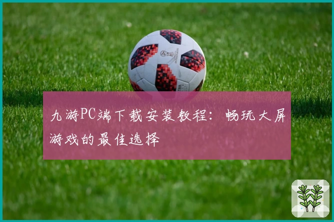 九游PC端下载安装教程：畅玩大屏游戏的最佳选择